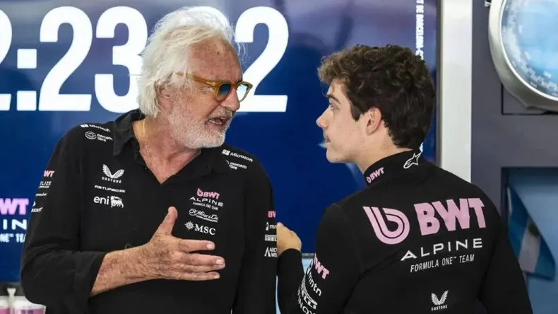 colapinto y briatore