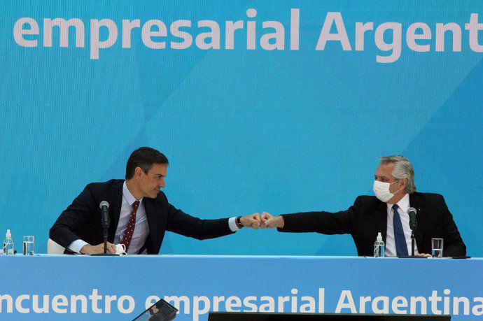 pedro sanchez alberto fernandez