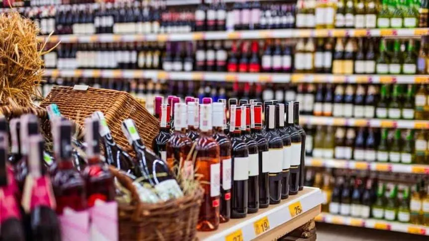 venta de alcohol