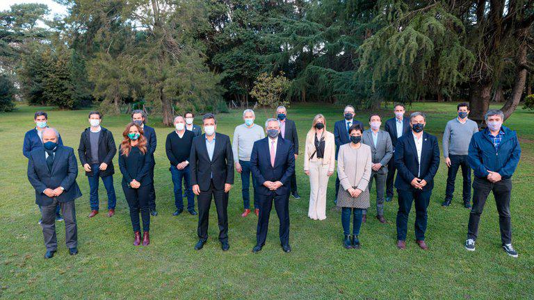 alberto fernandez reunion intendentes