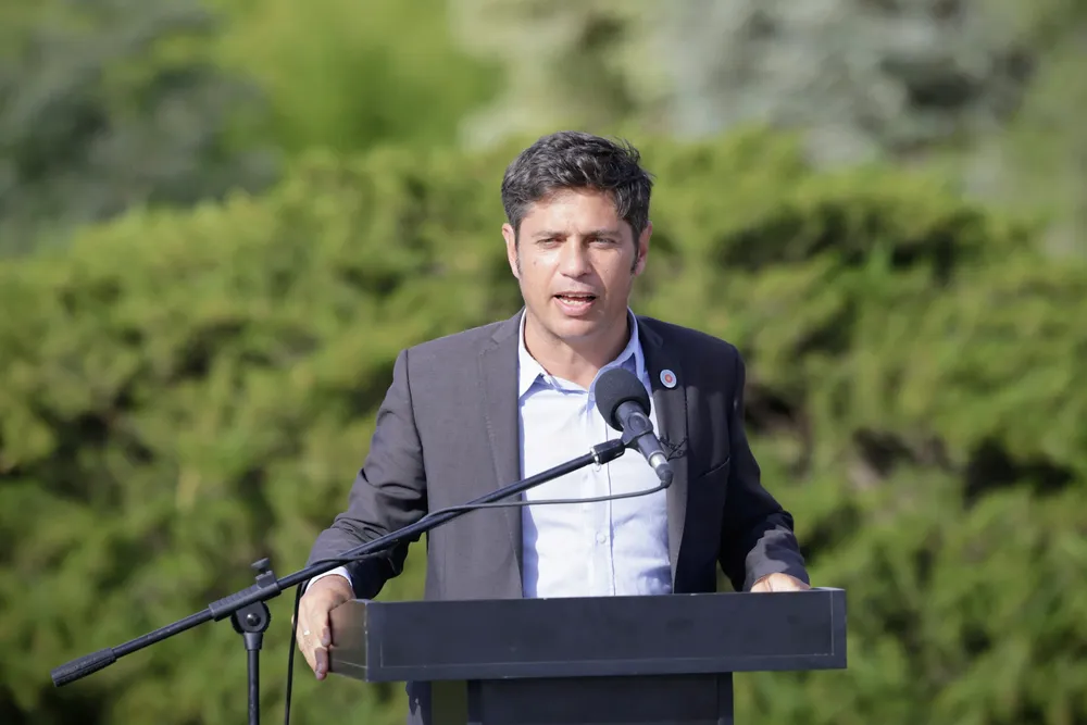 Kicillof en Sierra