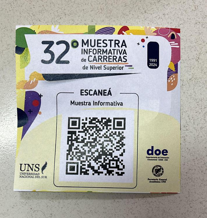 Muestra de carreras UNS (2)