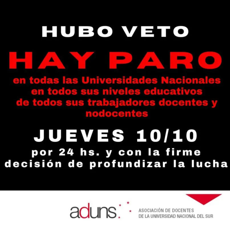 Paro universitario