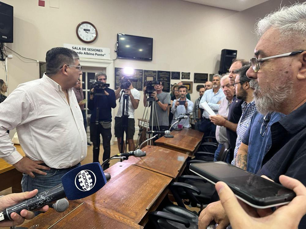 Taxistas con Barrionuevo