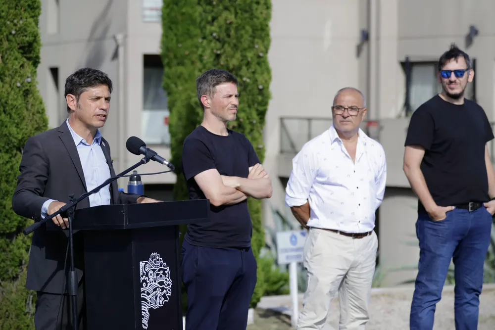 Kicillof en Sierra