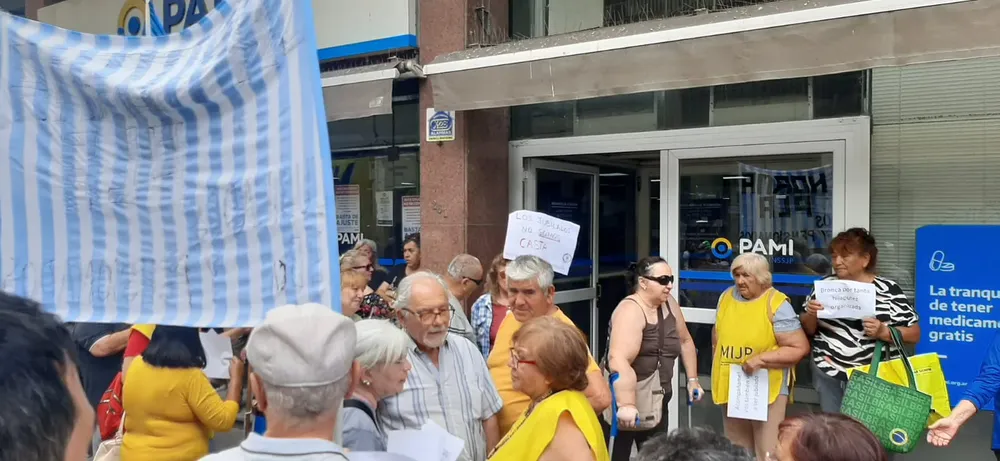Reclamo de jubilados