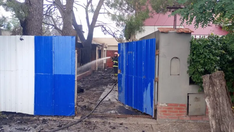 incendio arbol en VM